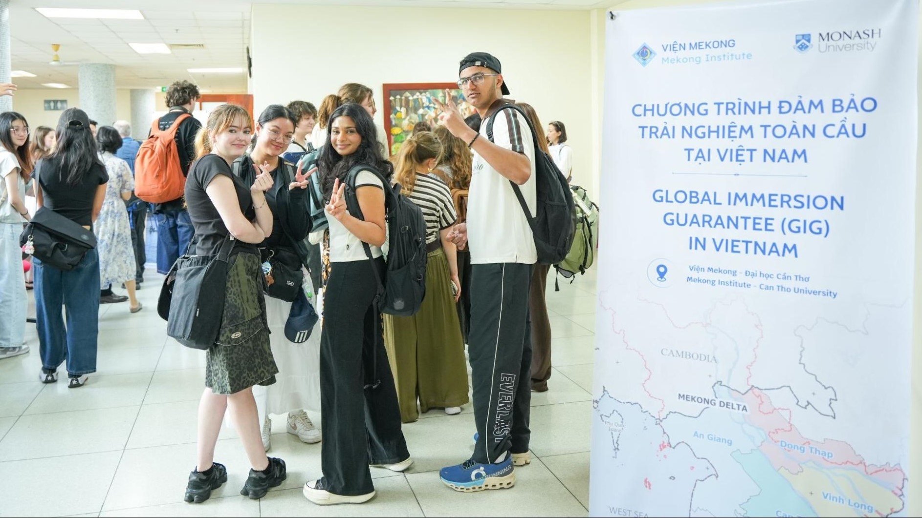 100+ Students from Monash University, Australia, Participate in the Global…