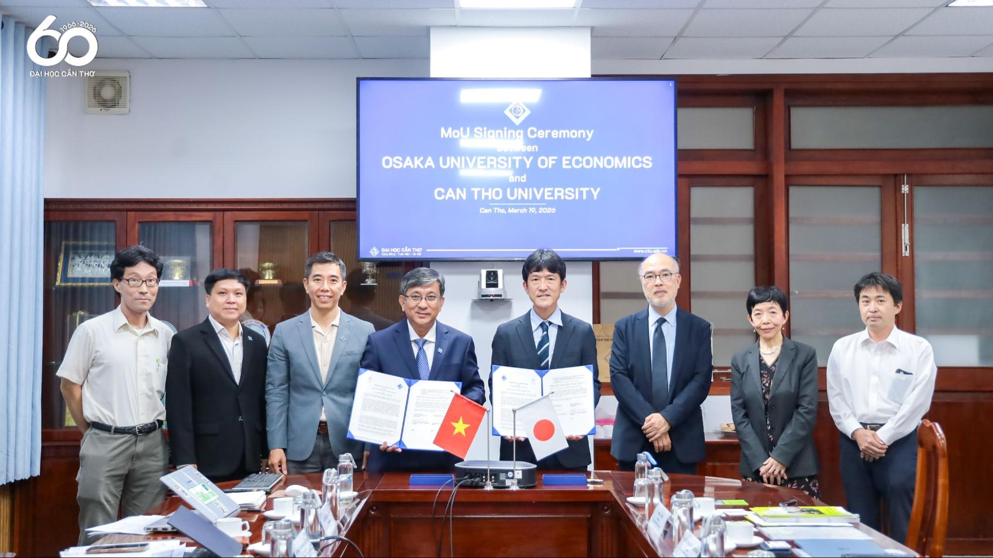 Can Tho University signs a Memorandum of Understanding with Osaka…