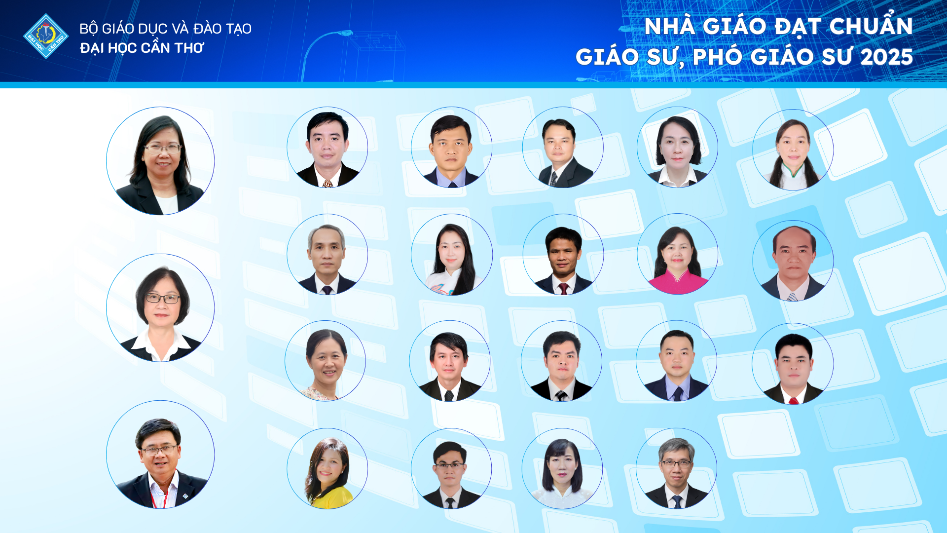 Đại học Cần Thơ có thêm 03 Giáo sư và…