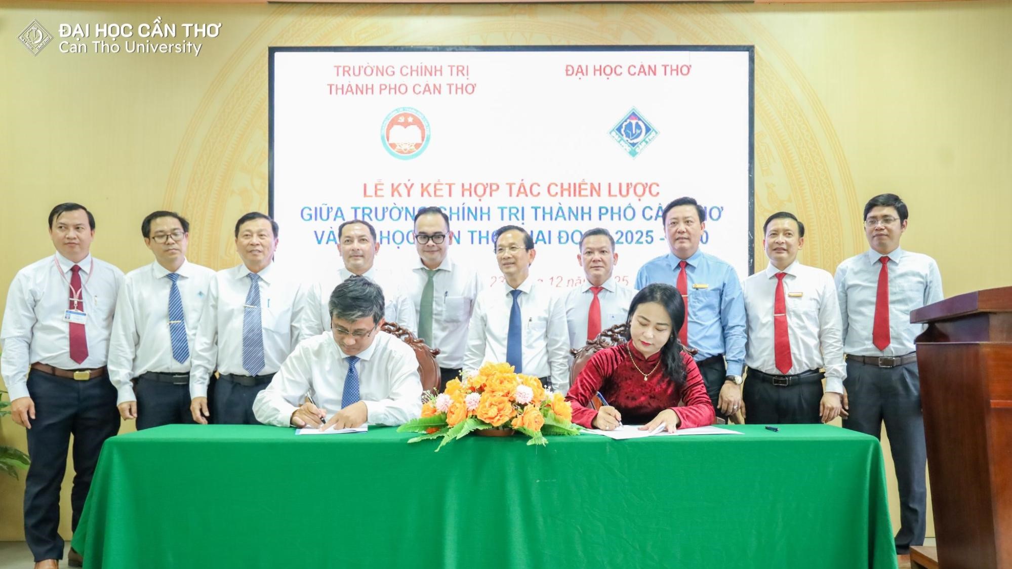 Đại học Cần Thơ và Trường Chính trị thành phố…