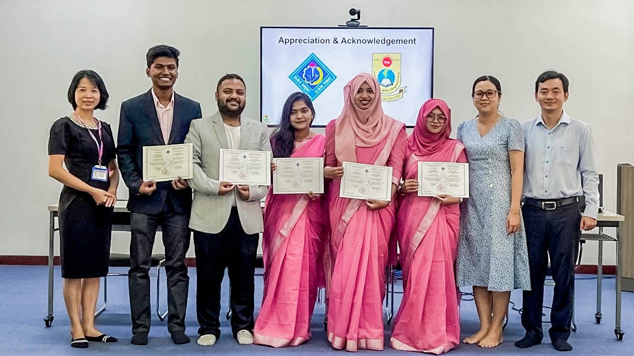 Sinh viên Bangladesh tham gia chương trình trao đổi tín…