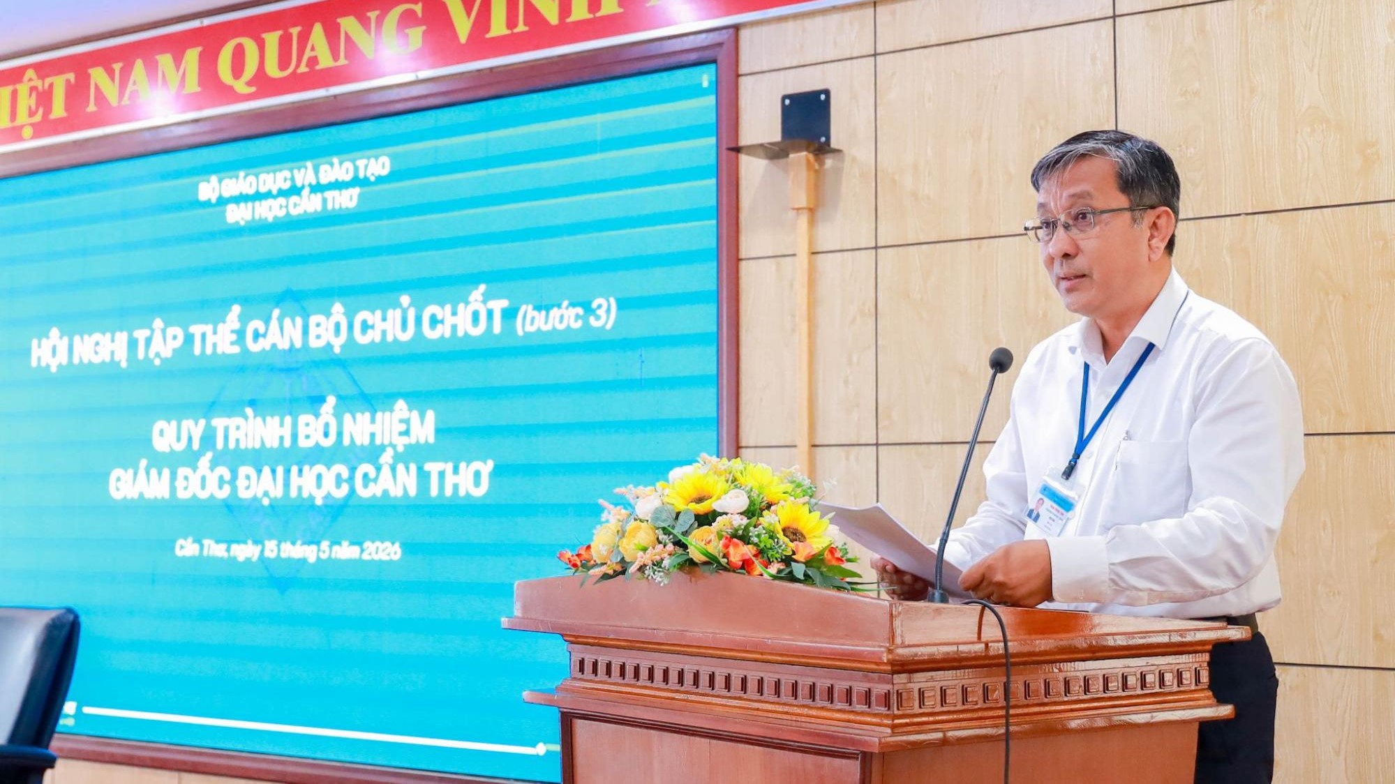 PGS.TS. Trần Trung Tính được bổ nhiệm làm Giám đốc…