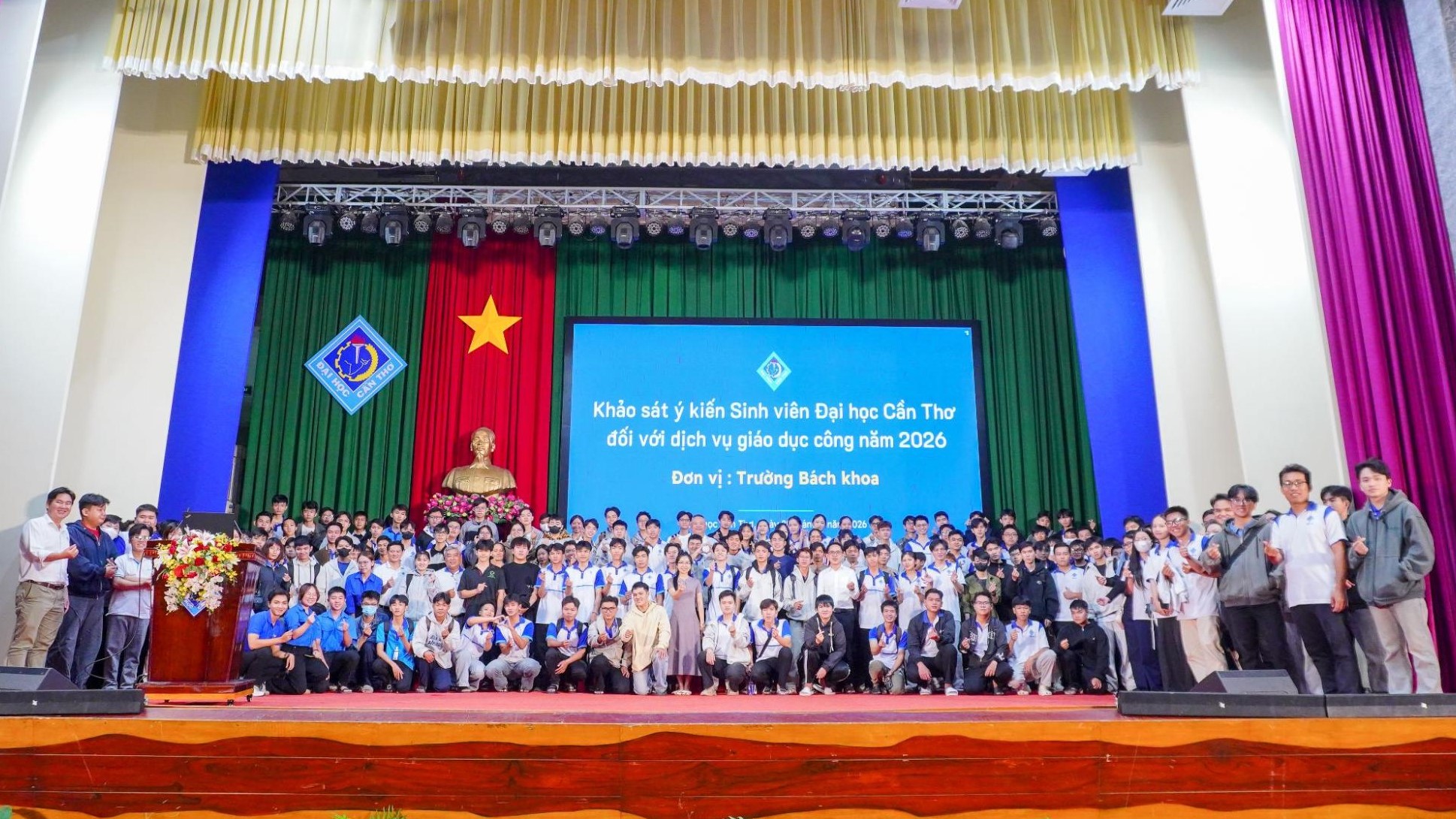 Đại học Cần Thơ khảo sát ý kiến sinh viên…