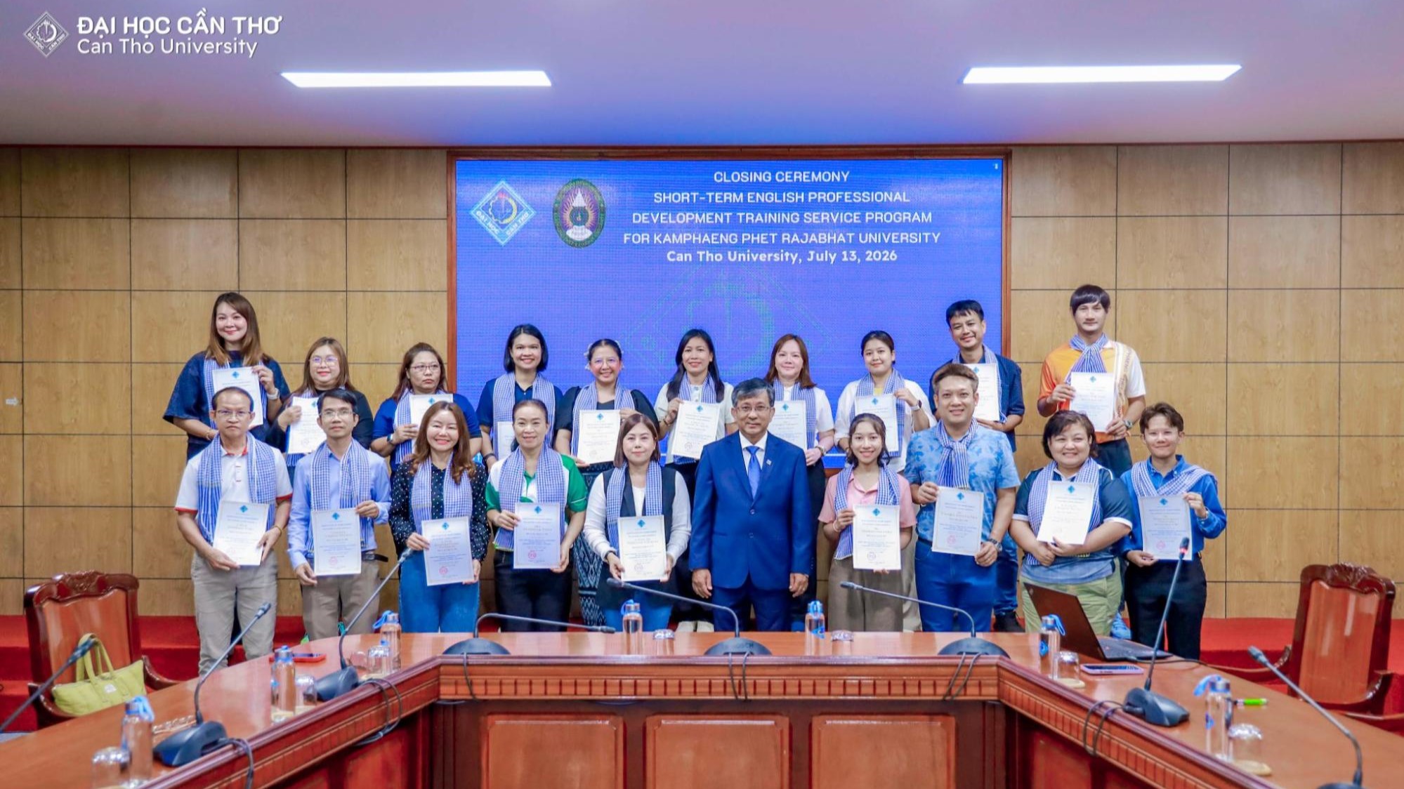 19 giảng viên Trường Đại học Kamphaeng Phet Rajabhat hoàn…