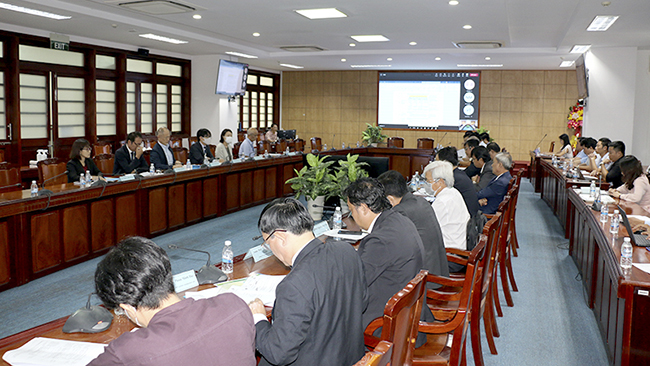 Làm việc với JICA về tiến độ Dự án ODA