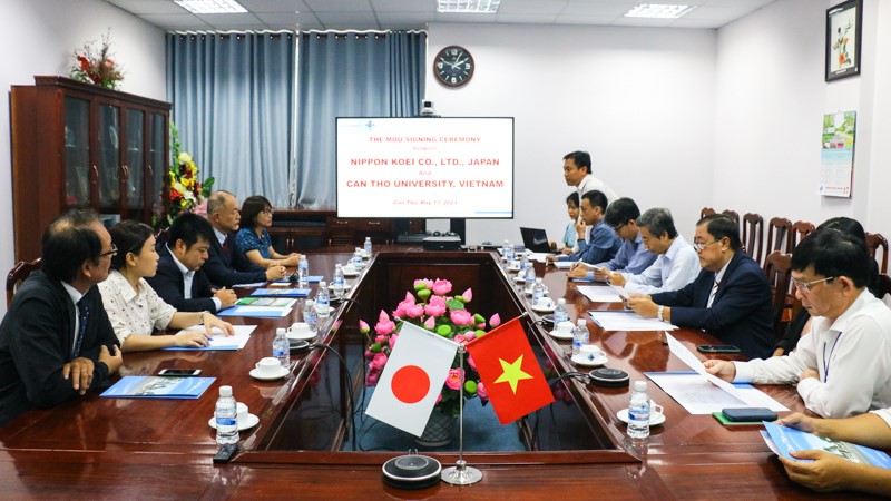 Ký kết hợp tác với Công ty Nippon Koei, Nhật…